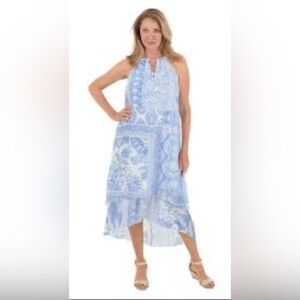 Mlle Gabrielle Paisley Print Maxi Dress